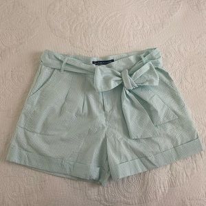 Lauren James shorts with tie belt